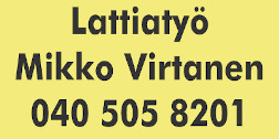 Lattiatyö Mikko Virtanen logo